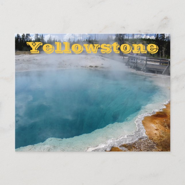 Cartes postales du parc national Yellowstone (Devant)