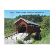 Cartes postales du pont couvert du roi
