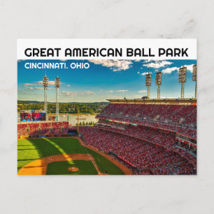 CARTES POSTALES DU STADE DU PARC DE CINCINNATI