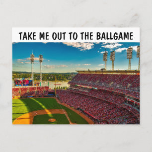 CARTES POSTALES DU STADE DU PARC DE CINCINNATI