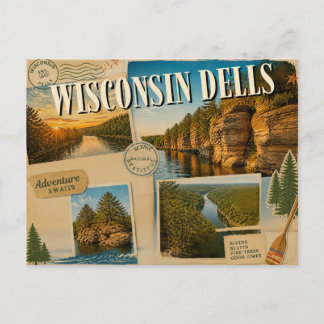 Cartes postales du Wisconsin Dells Wisconsin