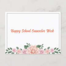 Cartes postales École Conseiller Scolaire Semaine 