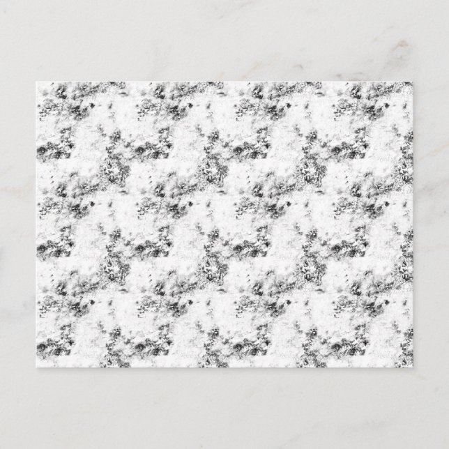 Cartes Postales en Marbre | Motif de Pierre Noir e (Devant)