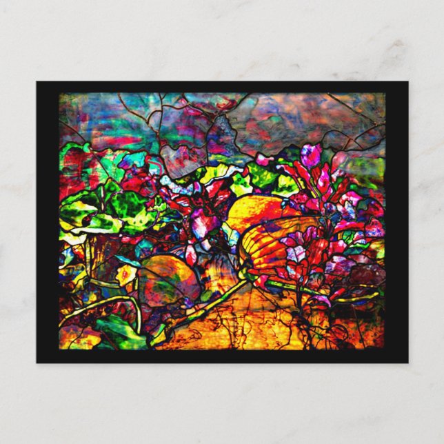 Cartes postales en verre-Louis Tiffany 6 (Devant)