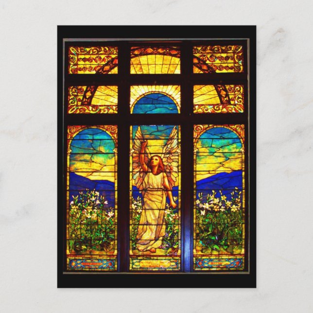 Cartes postales en verre-Tiffany 10 (Devant)