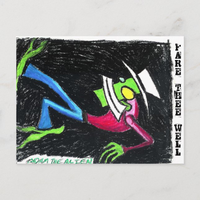 Cartes Postales "Fare The Well" (Devant)