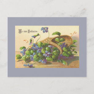 Cartes postales Fleurs vintages