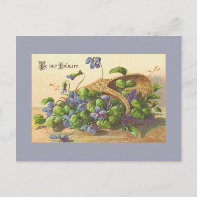 Cartes postales Fleurs vintages (Devant)