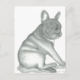 Cartes postales françaises Bulldog