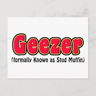 Cartes postales Geezer ou Stud Muffin Grandpa