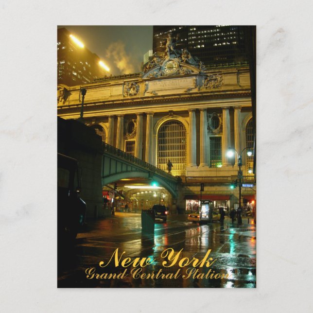 Cartes postales Grand Central Personnalisées New Y (Devant)