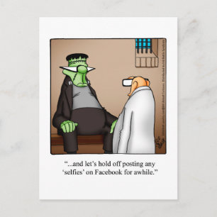 Cartes Postales Humour Halloween "Spectickles"