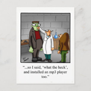 Cartes Postales Humour Halloween "Spectickles"