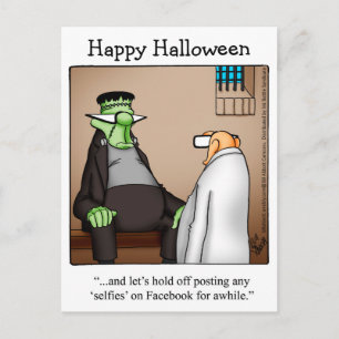 Cartes Postales Humour Halloween "Spectickles"