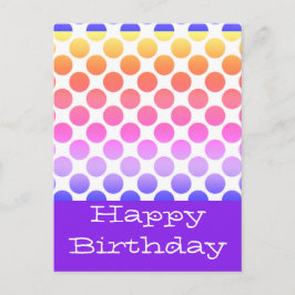 Cartes postales joyeux anniversaire