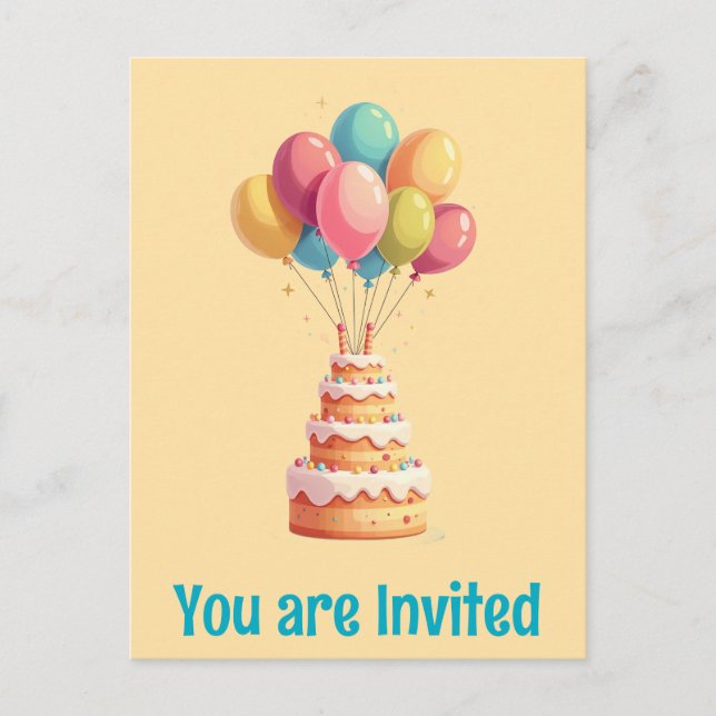 Cartes postales joyeux anniversaire (Devant)