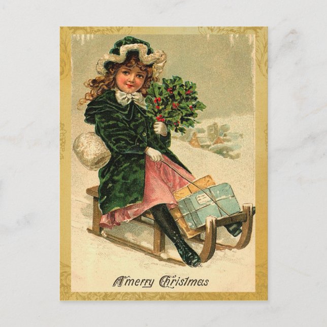 Cartes postales Joyeux Noël vintages (Devant)