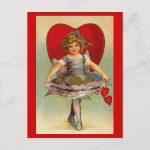 Cartes postales Les Coeurs de Petite Fille Victori