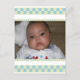 Cartes postales Merci Bébé Snower