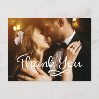 Cartes postales Merci mariage Photocartes personna