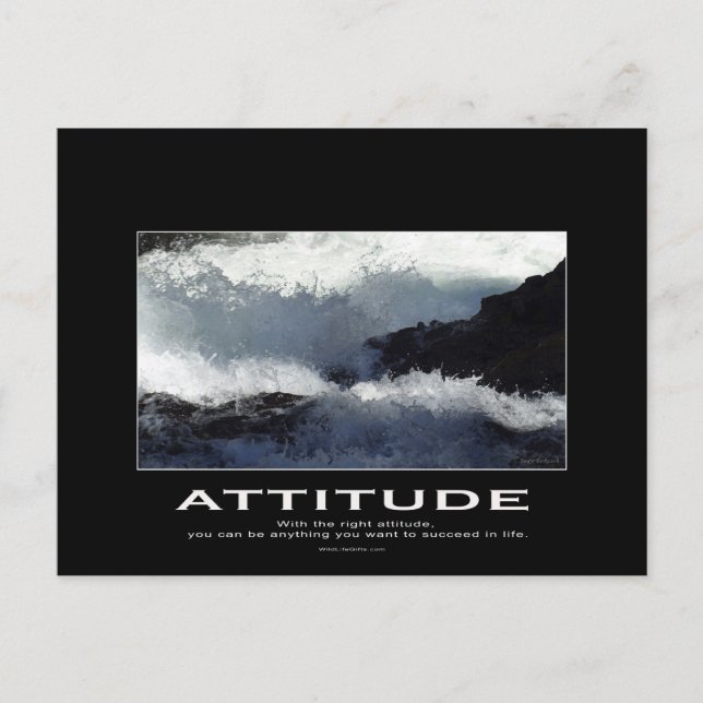 Cartes Postales Motivationnelles De L'Eau De Roula (Devant)