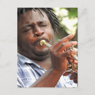 CARTES POSTALES NEW ORLÉANS JAZZ SAX0PHONE