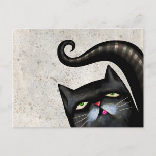 CARTES postales NOIRES ART CUTE