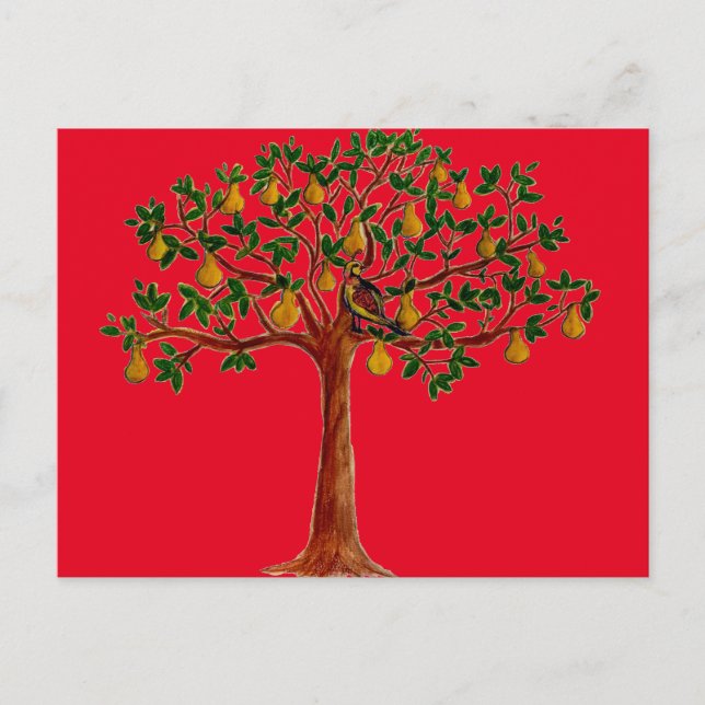 Cartes postales Partridge 2 in a Pear Tree (Devant)