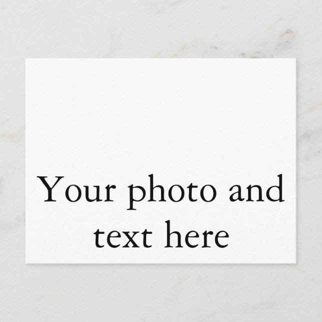 Cartes postales personnalisées (Devant)