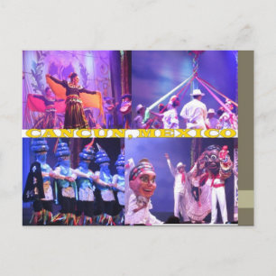 CARTES POSTALES PERSONNALISÉES - CANCUN COLLAGE 5