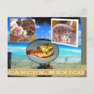 CARTES POSTALES PERSONNALISÉES - CANCUN COLLAGE 6