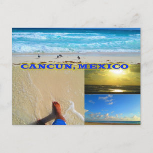 CARTES POSTALES PERSONNALISÉES- CANCUN COLLAGE 8
