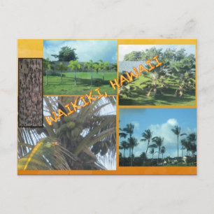CARTES POSTALES PERSONNALISÉES - COLLAGE HAWAI# 9
