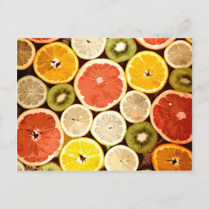 Cartes postales personnalisées Fruits