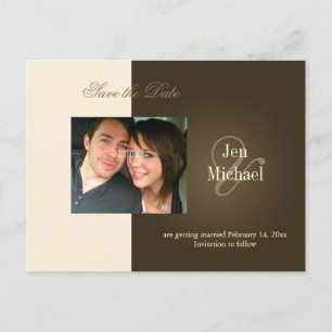Cartes postales photo pour sauvegarder la date,