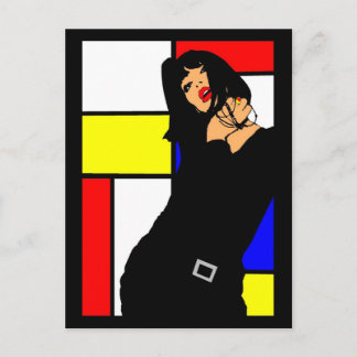 CARTES POSTALES POP ART DESIGNS LOGOS VISUELS