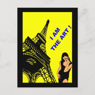 CARTES POSTALES POP ART PARIS DESIGNS LOGOS VISUEL POSTKARTE