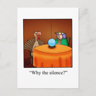 Cartes postales pour l'Humour de Thanksgiving