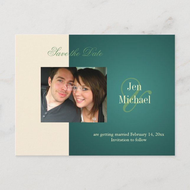 Cartes postales pour sauver la date, (Devant)