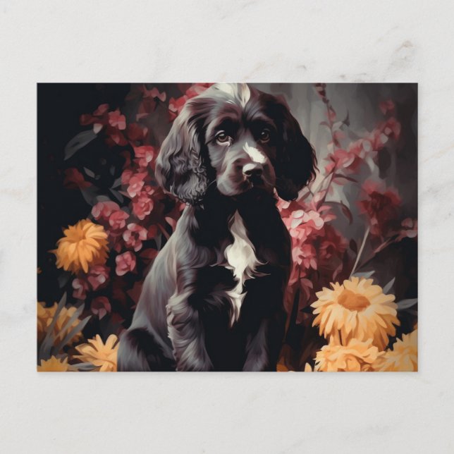 Cartes Postales Puppy Postkarte (Vorderseite)