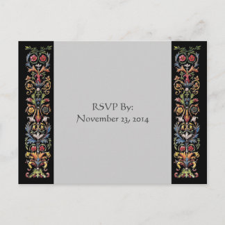 Cartes postales RSVP Illuminées Art Grey Personnal