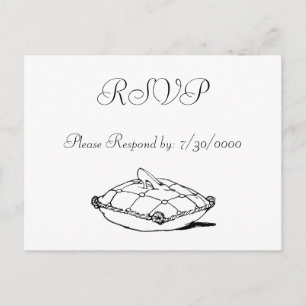 Cartes postales RSVP personnalisées Cinderella Sli