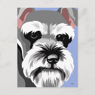 Cartes postales Schnauzer miniatures