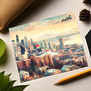 cartes postales seattle