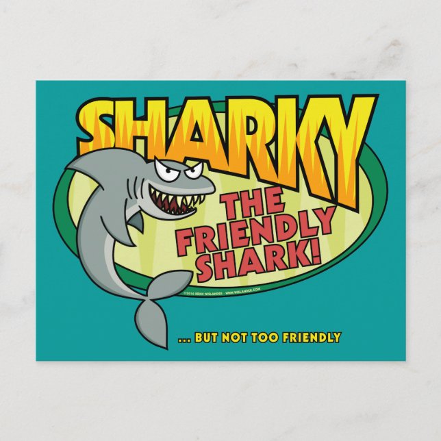 Cartes postales Shark (Devant)