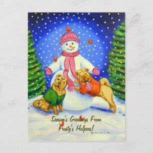 Cartes postales SharPei