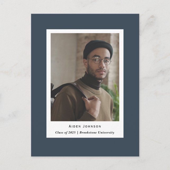 Cartes postales simples de faire-part de remise de (Devant)