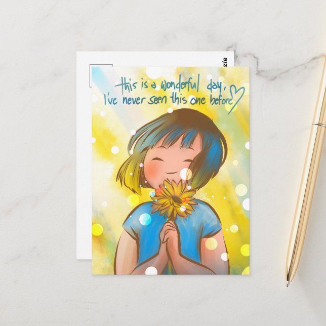 Cartes postales Soleil-DNM (Devant/Arrière en situation)