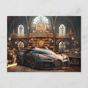 Cartes postales Steampunk Super Car Speedster