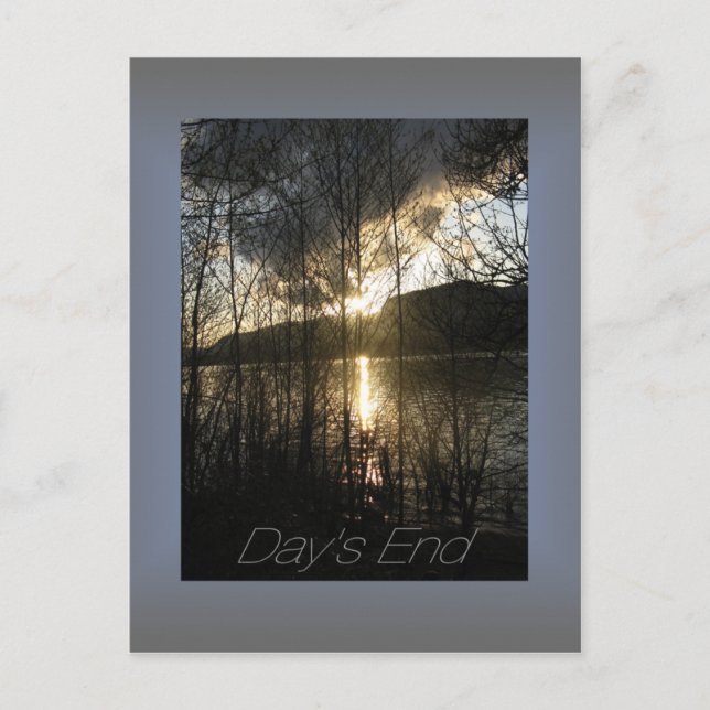 Cartes postales Sunset de Columbia River (Devant)